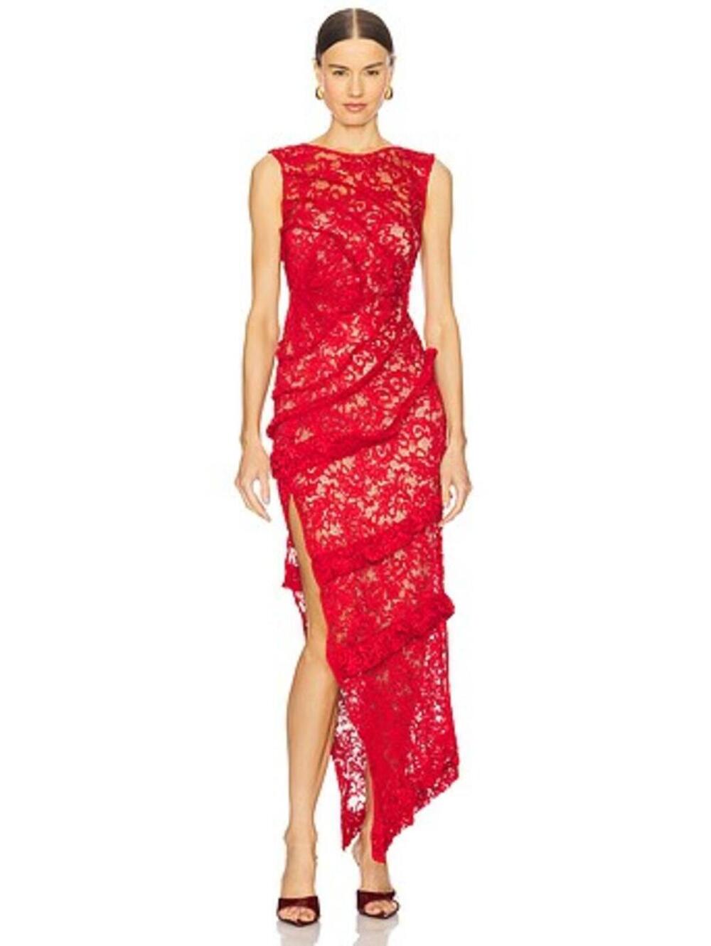 GEORGIA HARDINGE The Spiral Dress in Red